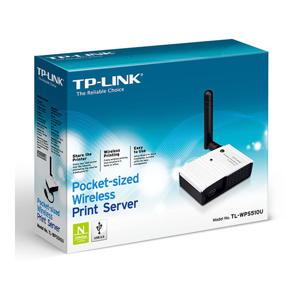 TP-Link TL-WPS510U Wireless Print Server (4626410635364) TP-Link TL-WPS510U Wireless Print Server (4626410635364)